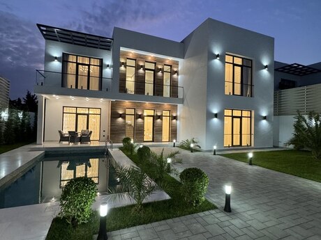 4 otaqlı həyət evi/bağ evi - Mərdəkan q. - 300 m²