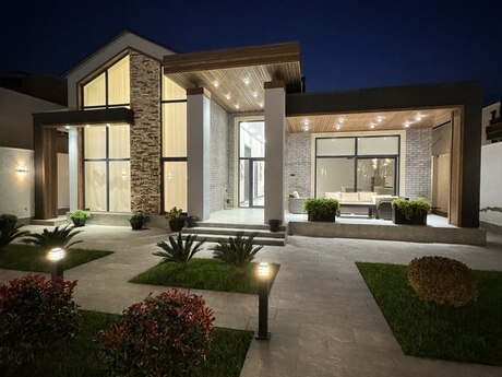 4 otaqlı həyət evi/bağ evi - Mərdəkan q. - 220 m²
