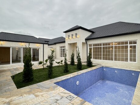 4 otaqlı həyət evi/bağ evi - Şüvəlan q. - 160 m²