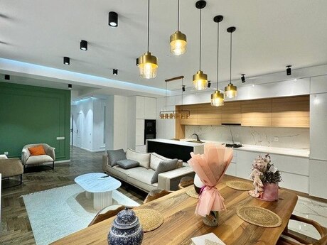 3 otaqlı yeni tikili - Nərimanov r. - 124 m²