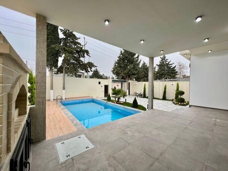 4 otaqlı həyət evi/bağ evi - Mərdəkan q. - 180 m²