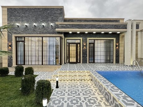 4 otaqlı həyət evi/bağ evi - Mərdəkan q. - 185 m²