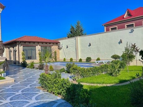 4 otaqlı həyət evi/bağ evi - Mərdəkan q. - 180 m²