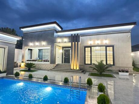 4 otaqlı həyət evi/bağ evi - Mərdəkan q. - 200 m²