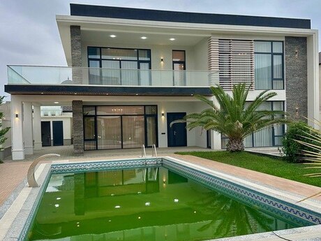 6 otaqlı həyət evi/bağ evi - Mərdəkan q. - 350 m²