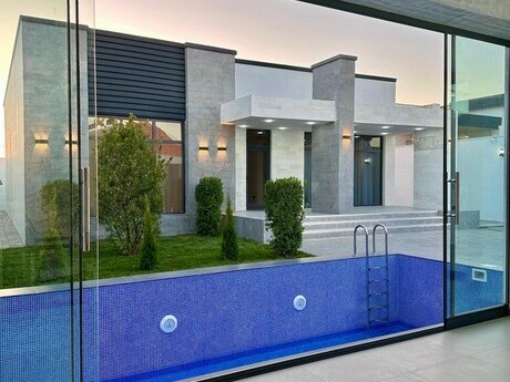 4 otaqlı həyət evi/bağ evi - Mərdəkan q. - 180 m²