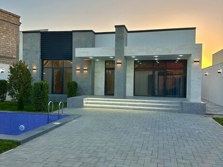 4 otaqlı həyət evi/bağ evi - Mərdəkan q. - 180 m²