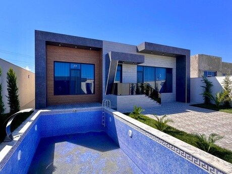 4 otaqlı həyət evi/bağ evi - Mərdəkan q. - 185 m²