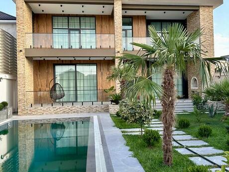 6 otaqlı həyət evi/bağ evi - Şüvəlan q. - 400 m²
