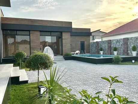 4 otaqlı həyət evi/bağ evi - Mərdəkan q. - 180 m²