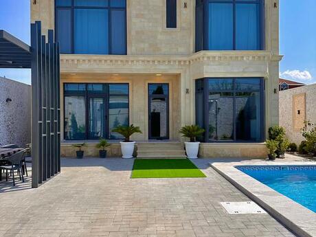 4 otaqlı həyət evi/bağ evi - Mərdəkan q. - 200 m²