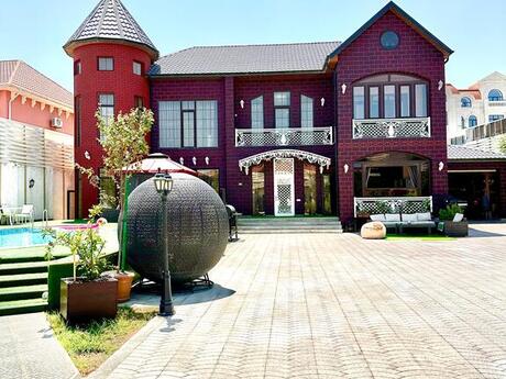 6 otaqlı həyət evi/bağ evi - Mərdəkan q. - 450 m²