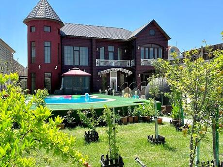 6 otaqlı həyət evi/bağ evi - Mərdəkan q. - 450 m²