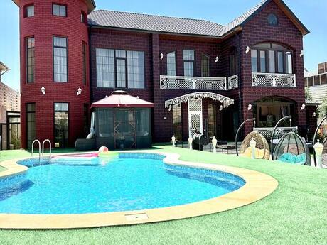 6 otaqlı həyət evi/bağ evi - Mərdəkan q. - 450 m²