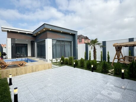 4 otaqlı həyət evi/bağ evi - Mərdəkan q. - 140 m²