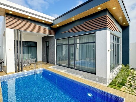4 otaqlı həyət evi/bağ evi - Mərdəkan q. - 140 m²