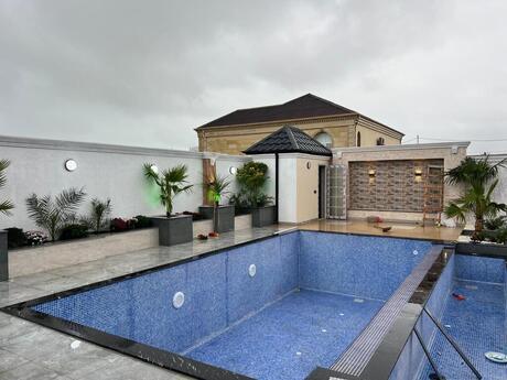 4 otaqlı həyət evi/bağ evi - Novxanı q. - 165 m²