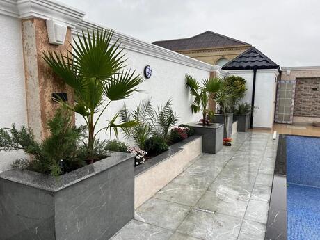 4 otaqlı həyət evi/bağ evi - Novxanı q. - 165 m²
