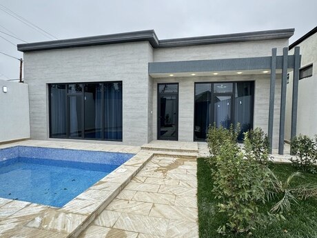 4 otaqlı həyət evi/bağ evi - Mərdəkan q. - 110 m²