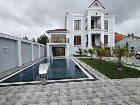 6 otaqlı həyət evi/bağ evi - Mərdəkan q. - 500 m²