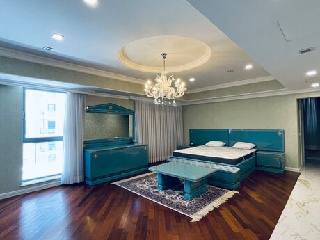 Port Baku Residence kompleksində 6 otaqlı yeni tikili mənzil kirayə verilir, 400 m², 8 500 AZN/ay, şəkil 5 / 12