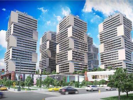 3-room apartment, 130 m², Grand Hayat, 1 300 AZN
