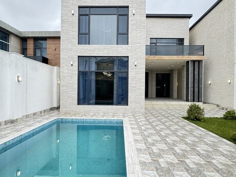 5 otaqlı həyət evi/bağ evi - Mərdəkan q. - 240 m²