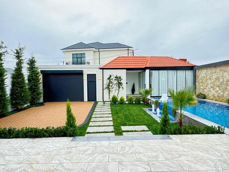 5 otaqlı həyət evi/bağ evi - Mərdəkan q. - 260 m²