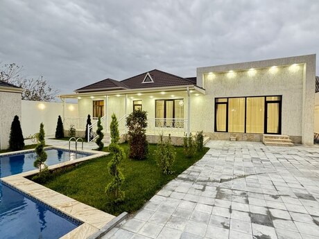 4 otaqlı həyət evi/bağ evi - Mərdəkan q. - 160 m²
