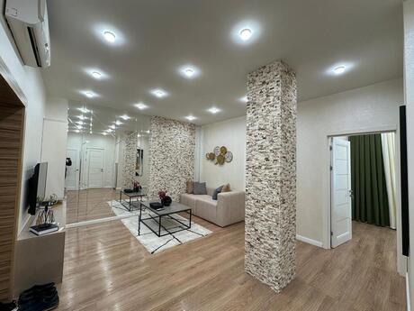 3 otaqlı yeni tikili - Ağ şəhər q. - 90 m²