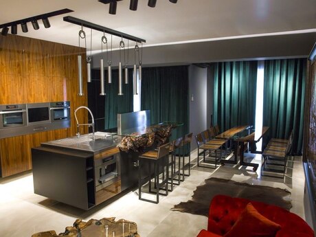 3 otaqlı yeni tikili - Şah İsmayıl Xətai m. - 145 m²