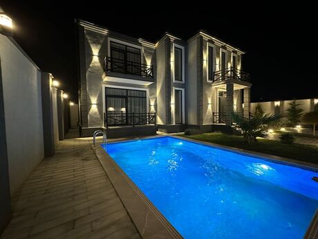 4 otaqlı həyət evi/bağ evi - Mərdəkan q. - 350 m²