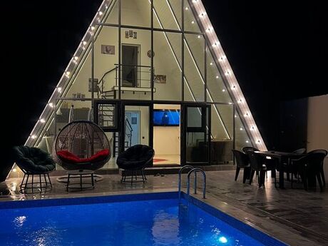 4 otaqlı həyət evi/bağ evi - Şüvəlan q. - 110 m²