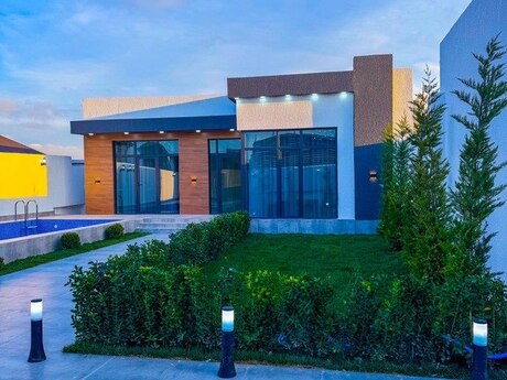 4 otaqlı həyət evi/bağ evi - Mərdəkan q. - 120 m²