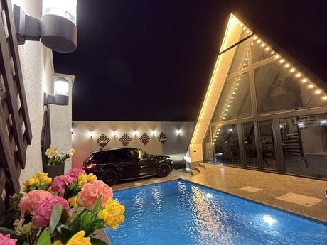 3 otaqlı həyət evi/bağ evi - Mərdəkan q. - 102 m²