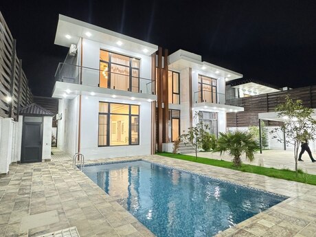 5 otaqlı həyət evi/bağ evi - Buzovna q. - 350 m²