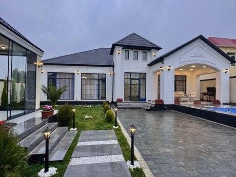 4 otaqlı həyət evi/bağ evi - Mərdəkan q. - 200 m²