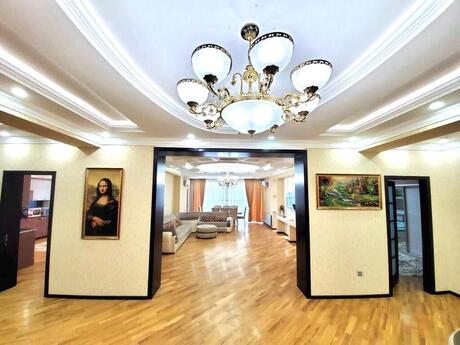 4 otaqlı yeni tikili - Şah İsmayıl Xətai m. - 220 m²
