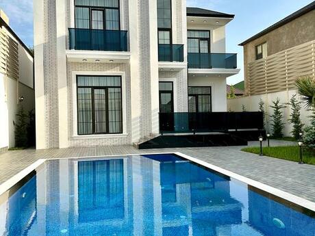 6 otaqlı həyət evi/bağ evi - Mərdəkan q. - 340 m²