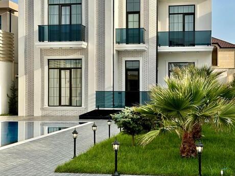 6 otaqlı həyət evi/bağ evi - Mərdəkan q. - 340 m²
