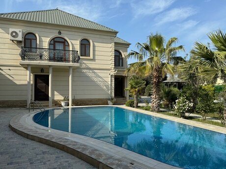8 otaqlı həyət evi/bağ evi - Mərdəkan q. - 500 m²
