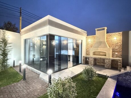 4 otaqlı həyət evi/bağ evi - Mərdəkan q. - 220 m²