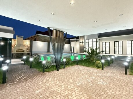 4 otaqlı həyət evi/bağ evi - Mərdəkan q. - 220 m²