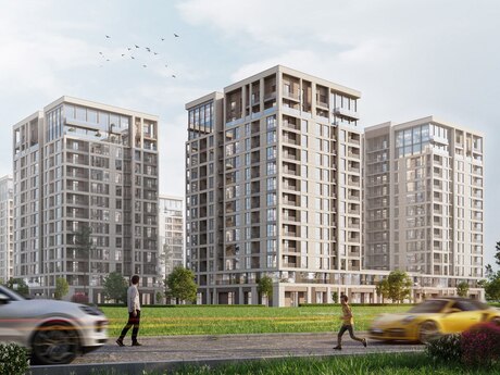 3 otaqlı yeni tikili - Yasamal q. - 90.9 m²