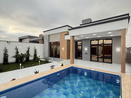 4 otaqlı həyət evi/bağ evi - Mərdəkan q. - 180 m²