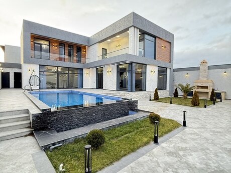 5 otaqlı həyət evi/bağ evi - Mərdəkan q. - 305 m²
