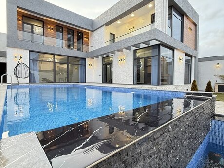 5 otaqlı həyət evi/bağ evi - Mərdəkan q. - 305 m²