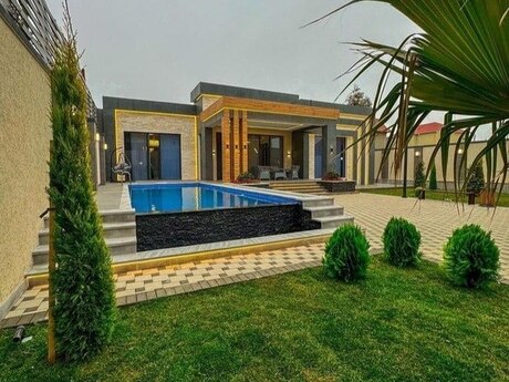 4 otaqlı həyət evi/bağ evi - Mərdəkan q. - 180 m²