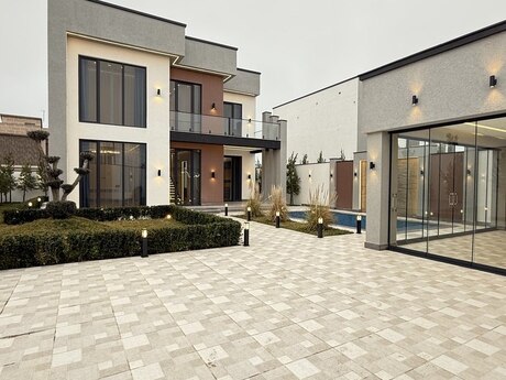 4 otaqlı həyət evi/bağ evi - Mərdəkan q. - 210 m²