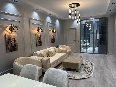 2 otaqlı yeni tikili - Şah İsmayıl Xətai m. - 75 m²